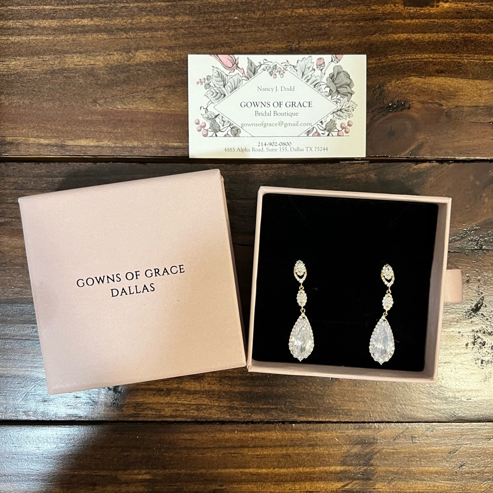 Crystal earrings
